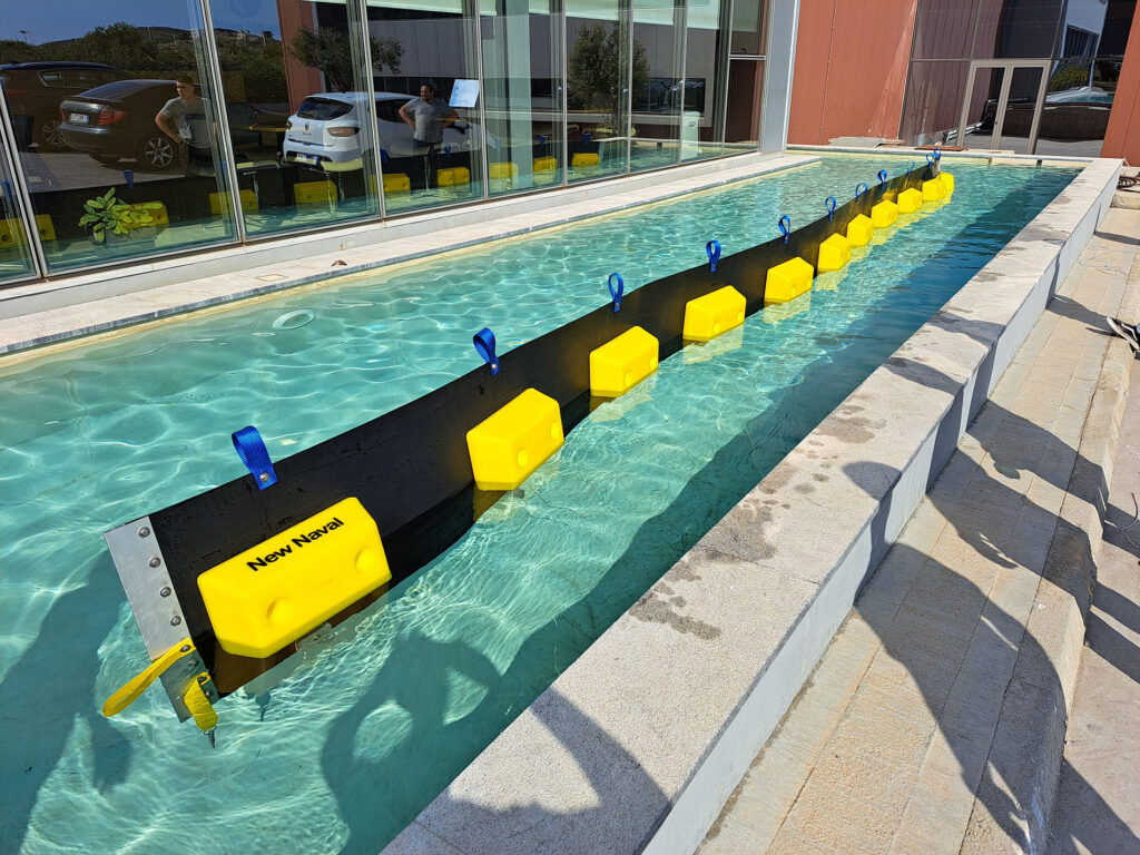 Inflatable Spill Control Oil Containment Booms, Oil Booms, Inflatable booms - New Naval